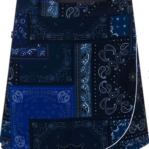 NWT G/FORE Womens Maverick Handkerchief Print Skort Twilight
